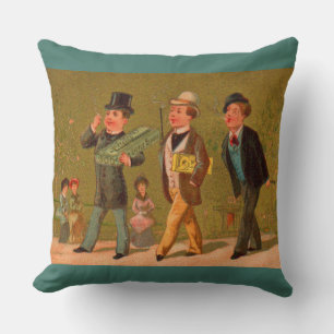 Victorian trade card Little Beauties cigarettes Cushion