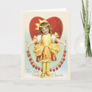 Victorian Valentine Love Valentine's Day Card