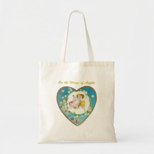 Victorian Valentine On the Angels of Angels Gifts Tote Bag