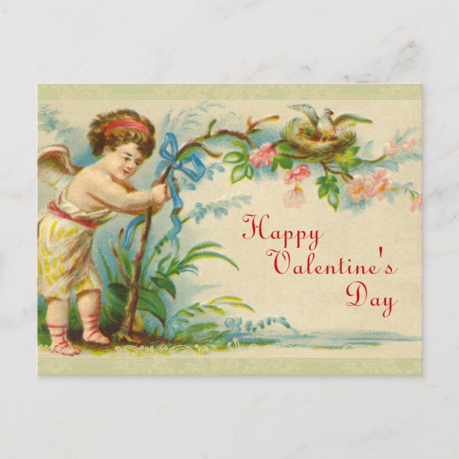 Victorian Valentine Postcard (Front)