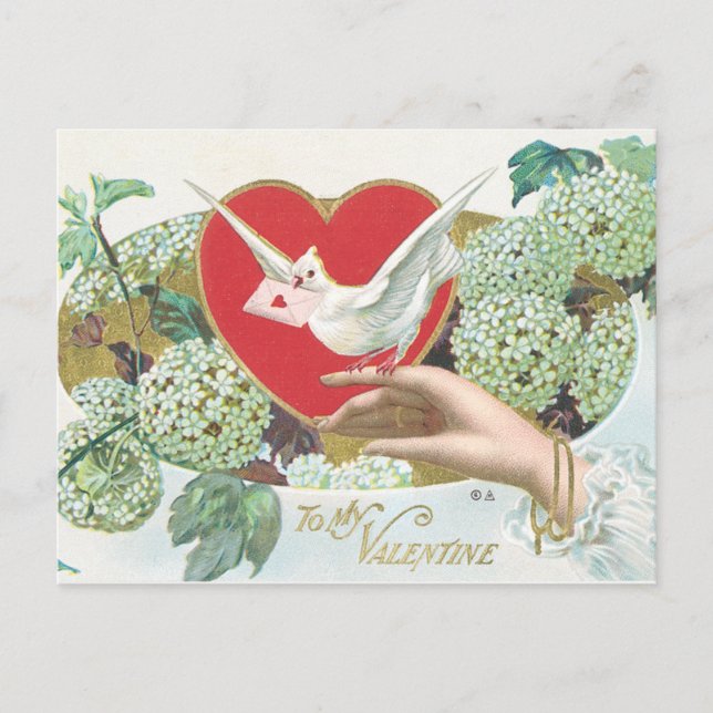 Victorian Valentine Postcard (Front)