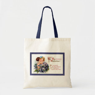 Victorian Valentine "The Bliss of Kisses"  Gifts Tote Bag