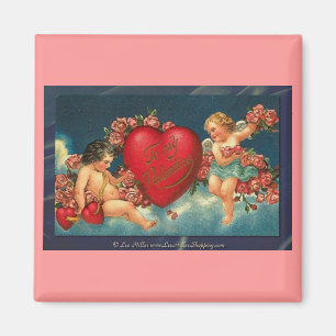 Victorian Valentine To My Valentine Magnet