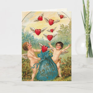 Victorian Valentine's Day Card