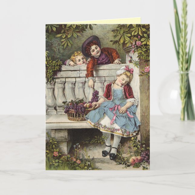 Victorian Valentines Day Card (Front)