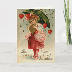 Victorian Valentine's Day Card