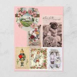 Victorian Valentine's Day Postcard