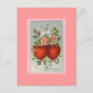 Victorian Valentine's Day Postcard