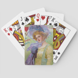 Victorian Valentines Playing Cards