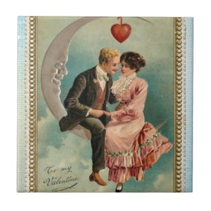 victorian valentines tile