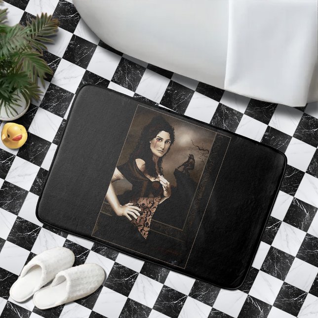 Victorian Vampire Werewolf Bath Mat (Creator Uploaded)