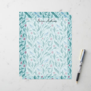 Victorian Vintage Bird in Garden Light Paper
