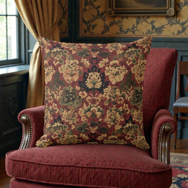 Victorian Vintage Floral Cushion (Creator Uploaded)