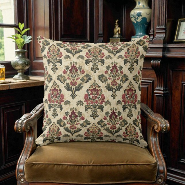 Victorian Vintage Floral Cushion (Creator Uploaded)