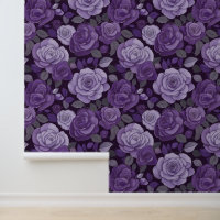 Victorian Vintage Purple Grey Floral Climbing Rose