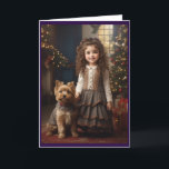 Victorian Vintage Retro Christmas Holiday Card<br><div class="desc">Our Vintage Christmas Cards collection is designed to capture the hearts of those who appreciate the grace and beauty of a bygone era. Sending these cards is like sending a piece of history, a reminder of the joy and warmth that the holiday season brings. Whether you're sending them to loved...</div>