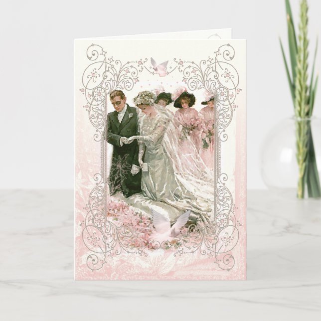Victorian Wedding - Greeting Card (Front)