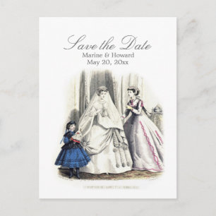 Victorian Wedding (Save the Day) Post Card
