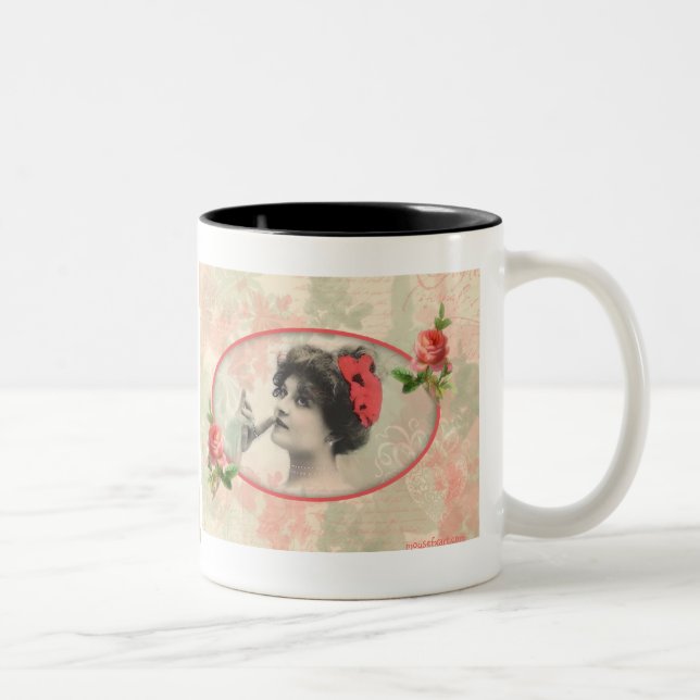 Victorian Woman Mug (Right)