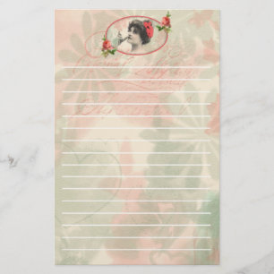 Victorian Woman Stationery