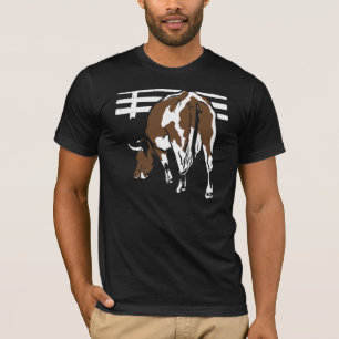 Victorian Woodcut Cow Cattle On T Shirt