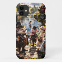 Victorian woodland animals, Secret Garden dapper p