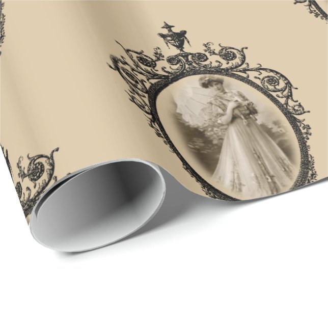 Victorian Wrapping Paper (Roll Corner)
