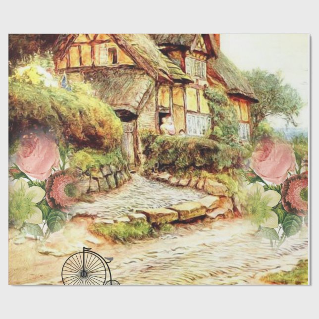 Victorian Wrapping Paper (Flat)