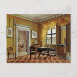 Victorian Yellow room with window Postcard