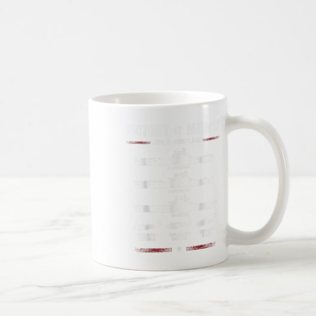 Victory At Midway Battel World War 2  Coffee Mug (Right)