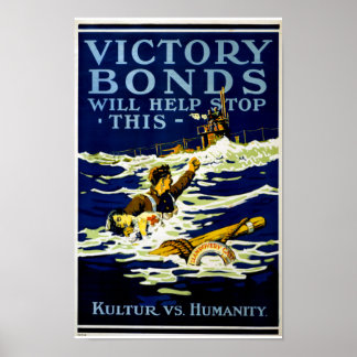Victory Bonds Will Help Stop This Poster