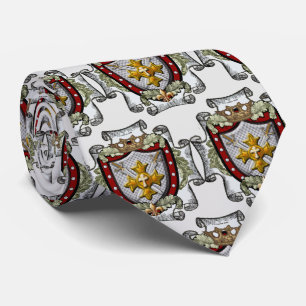 Victory Family Crest Shield Tie