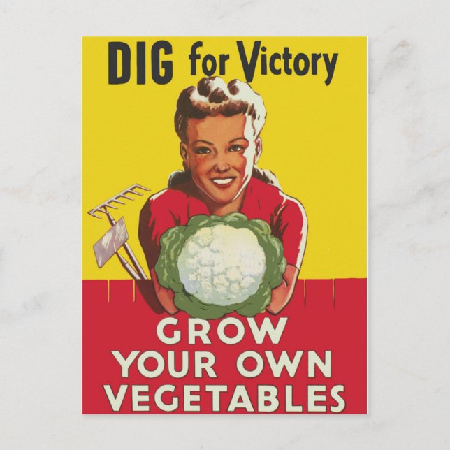 Victory Garden Postcard (Front)