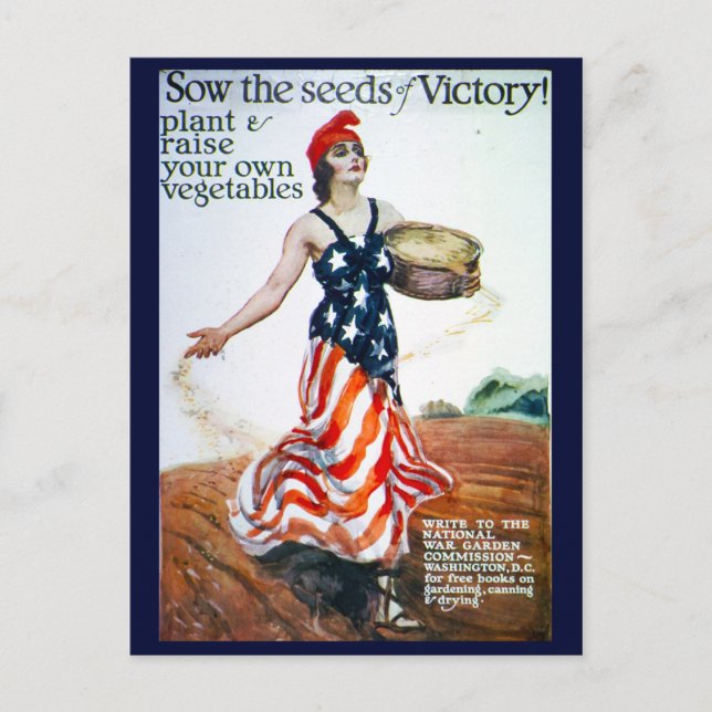 Victory Garden Postcard (Front)