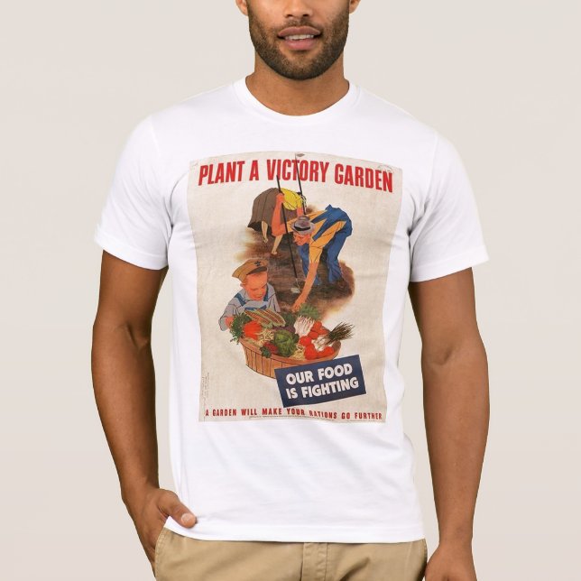 Victory Garden World War II T-Shirt (Front)
