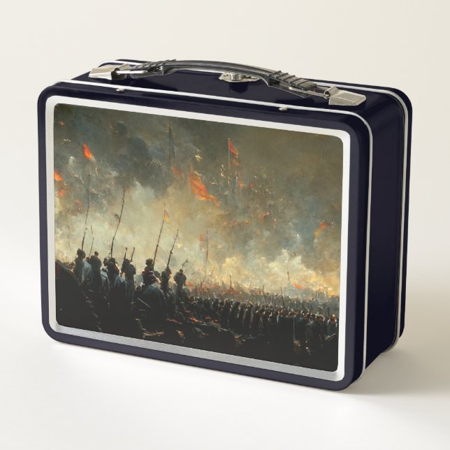 Victory Metal Lunch Box (Back)