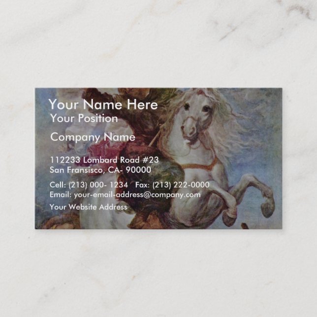 Victory Of St. James The Apostle On The Moors, Spa Business Card (Front)