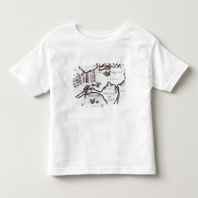 Victory of the English Royal Navy Toddler T-Shirt (Front)