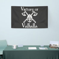 Victory or Valhalla - Helm and Axe