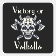 Victory or Valhalla - Skull 