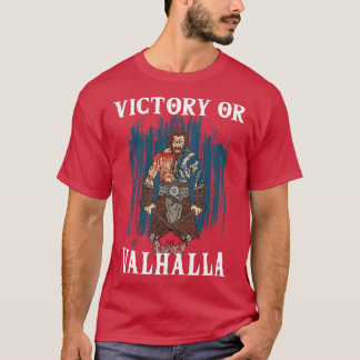 Victory or Valhalla Viking 4 T-Shirt