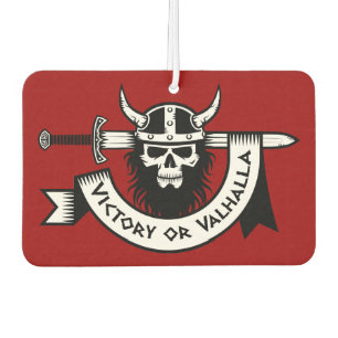 Victory or Valhalla Viking Car Air Freshener