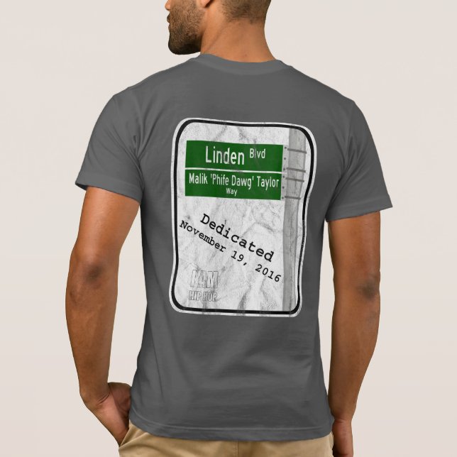 Victory Over The Streets - Phife Dawg Way T-Shirt (Back)