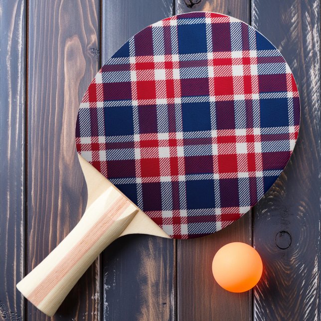 Victory Plaid Ping Pong Paddle (Creator Uploaded)