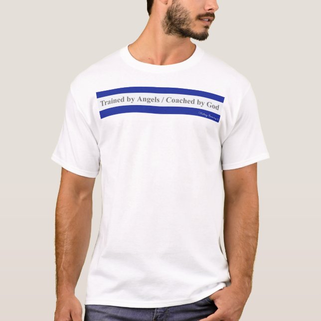 Victory Running Co. Trained by Angels T-Shirt (Front)