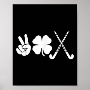 Victory Shamrock Field Hockey - Field Hockey Playe Poster