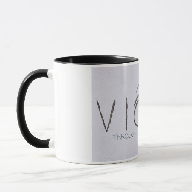 Victory Through Sacrifice Mug (Left)