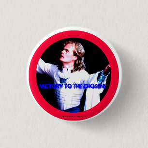 Victory To The Chosen 3 Cm Round Badge