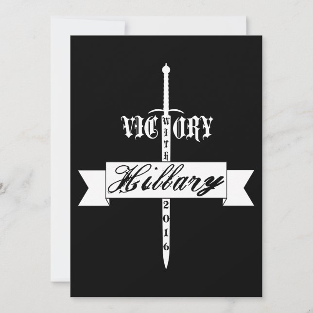 Victory with Hillary - 2016 (Front)
