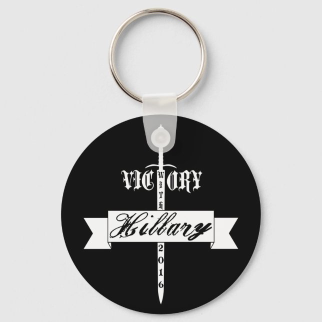 Victory with Hillary - 2016 Key Ring (Front)
